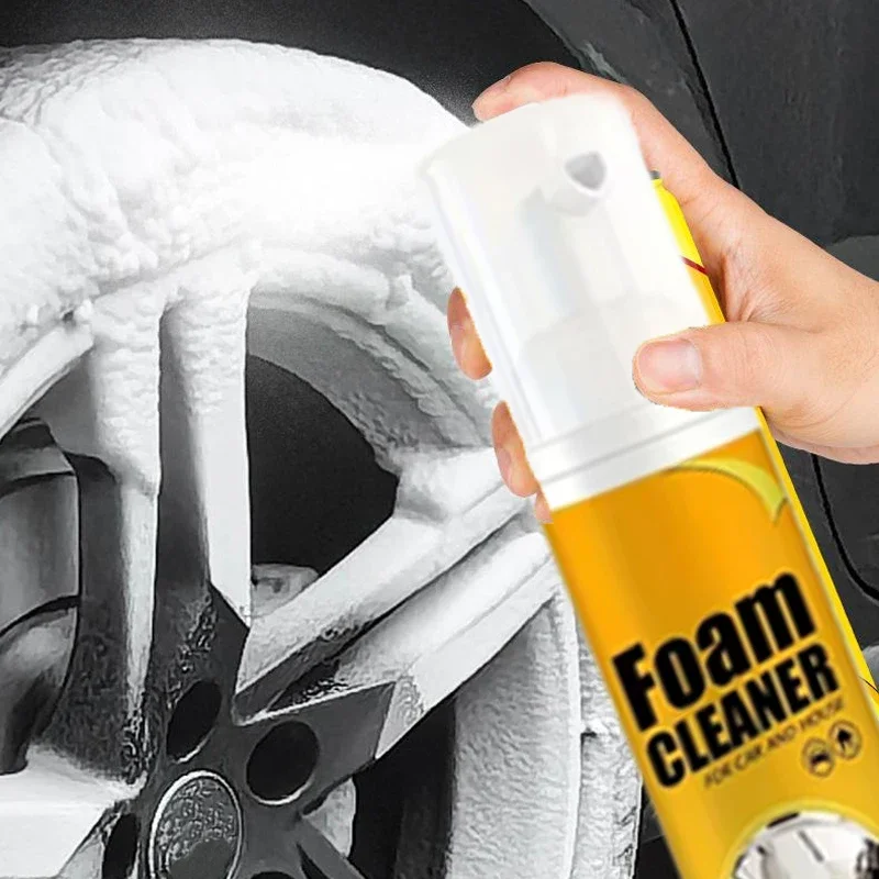Leather Cleaner Interior - 車のハブメンテナンスクリーナー 多機能インテリアレザーシートフォーム強力除染クリーナー