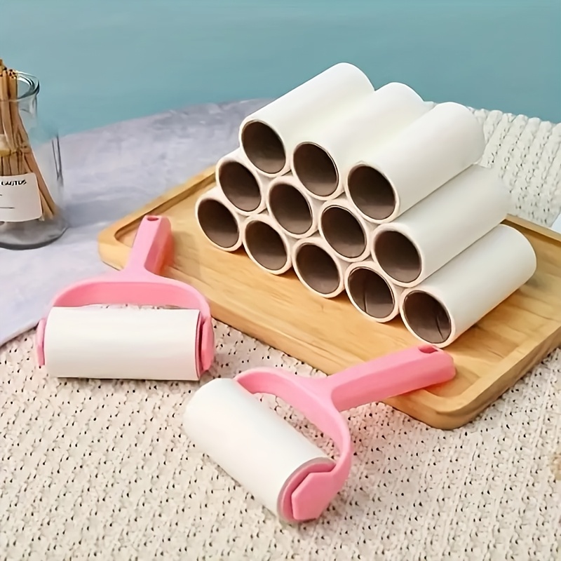 1/6個入り、粘着性のある糸くず取りローラー、ベルベットブラ - Car Cleaning Brush のレビューと価格