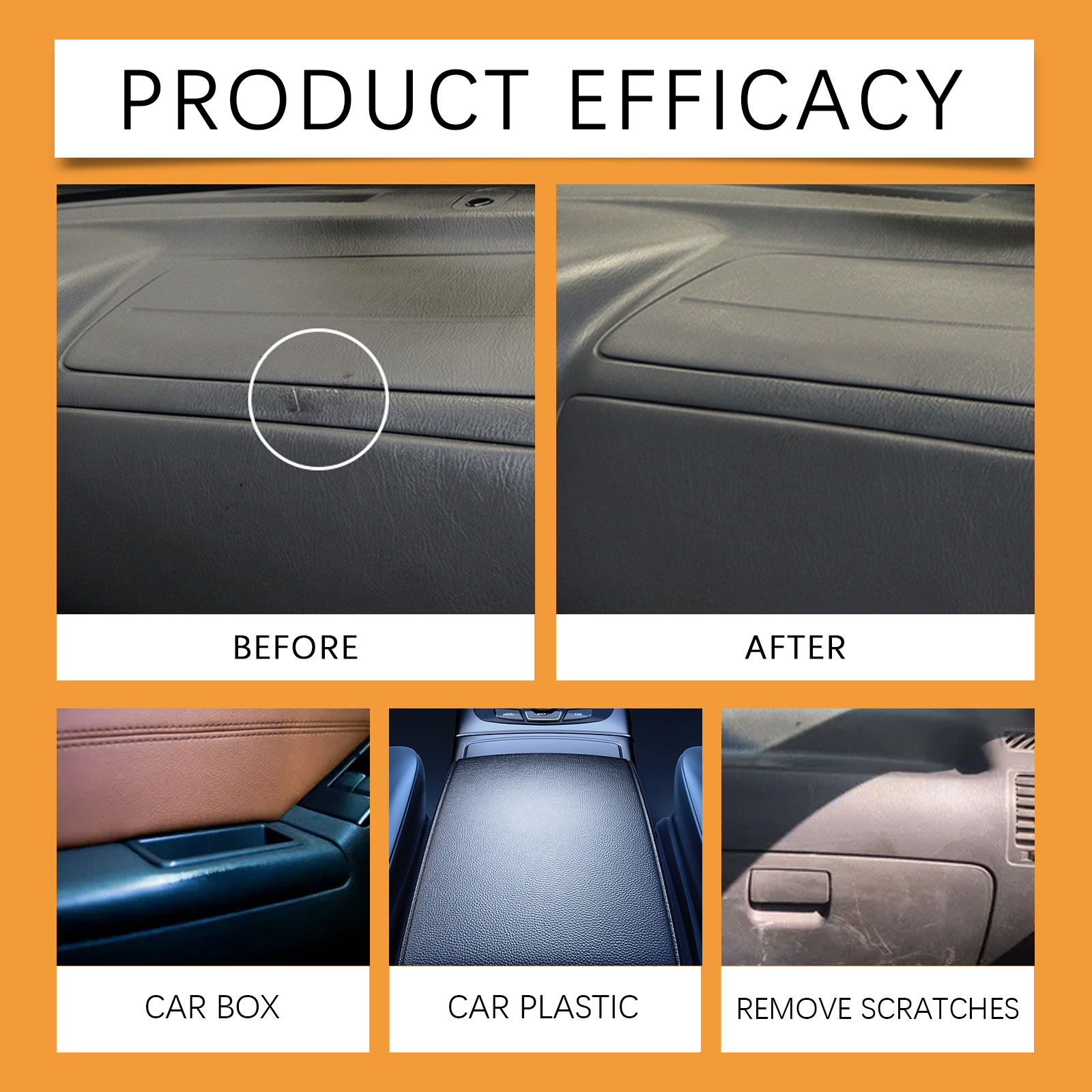 自動車用プラスチック修復ペースト、黒光沢プラスチック再生剤、 - Leather Cleaner Interior のレビューと価格