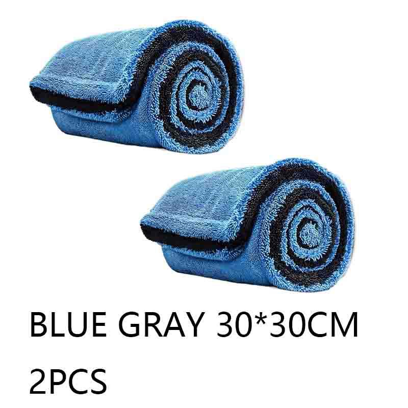 1/2PC 1000GSM両面マイクロファイバーカー乾燥タオ - Microfiber Towel Detailing のレビューと価格