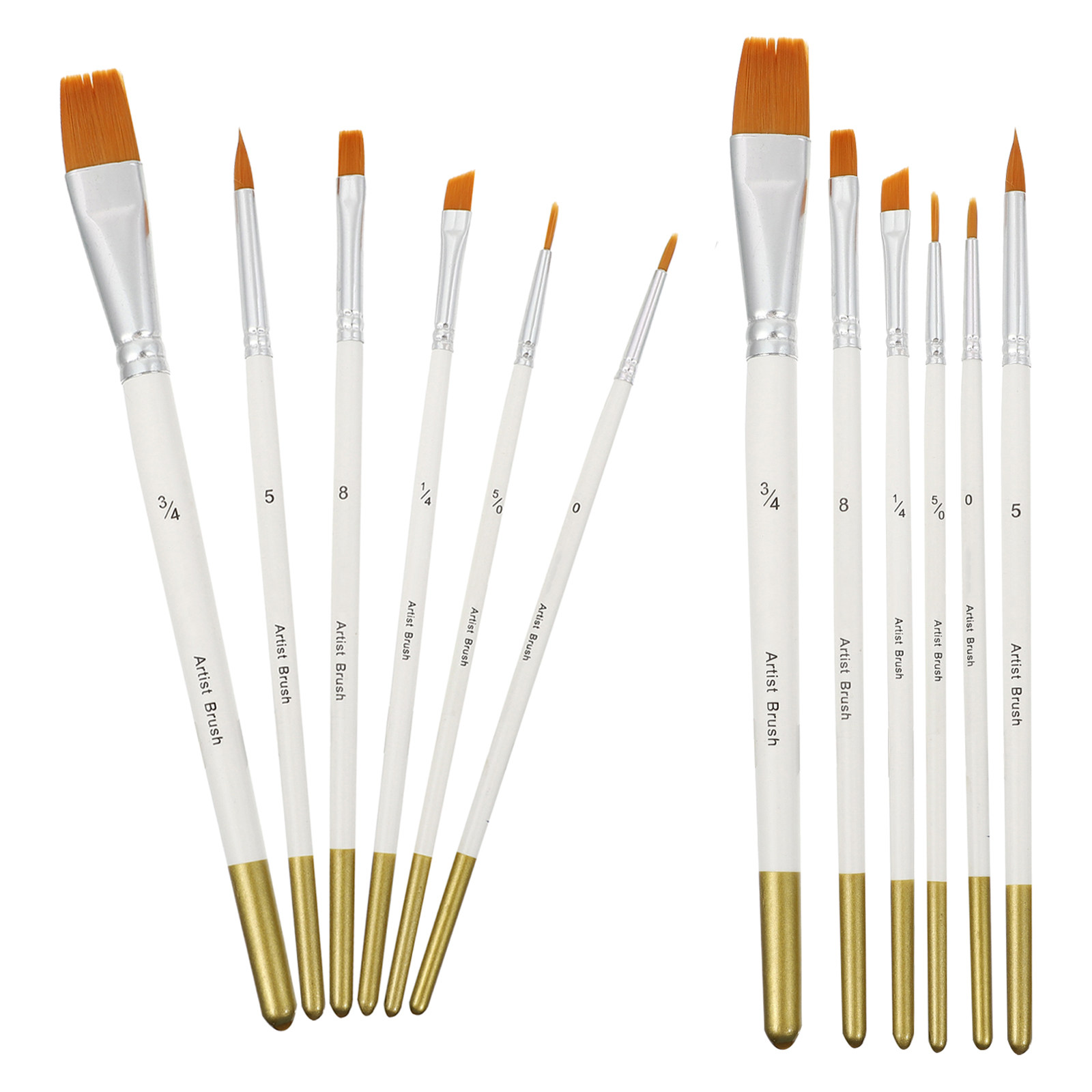 12本セットのフォンダンケーキデコレーション用ブラシ。食品衛 - Detailing Brush Set のレビューと価格